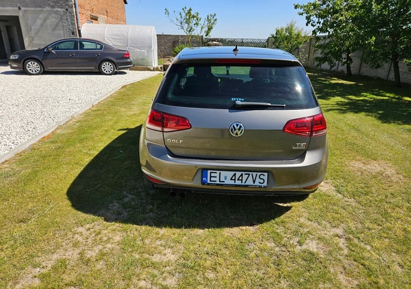 Volkswagen Golf cena 42400 przebieg: 136000, rok produkcji 2013 z Łódź małe 92